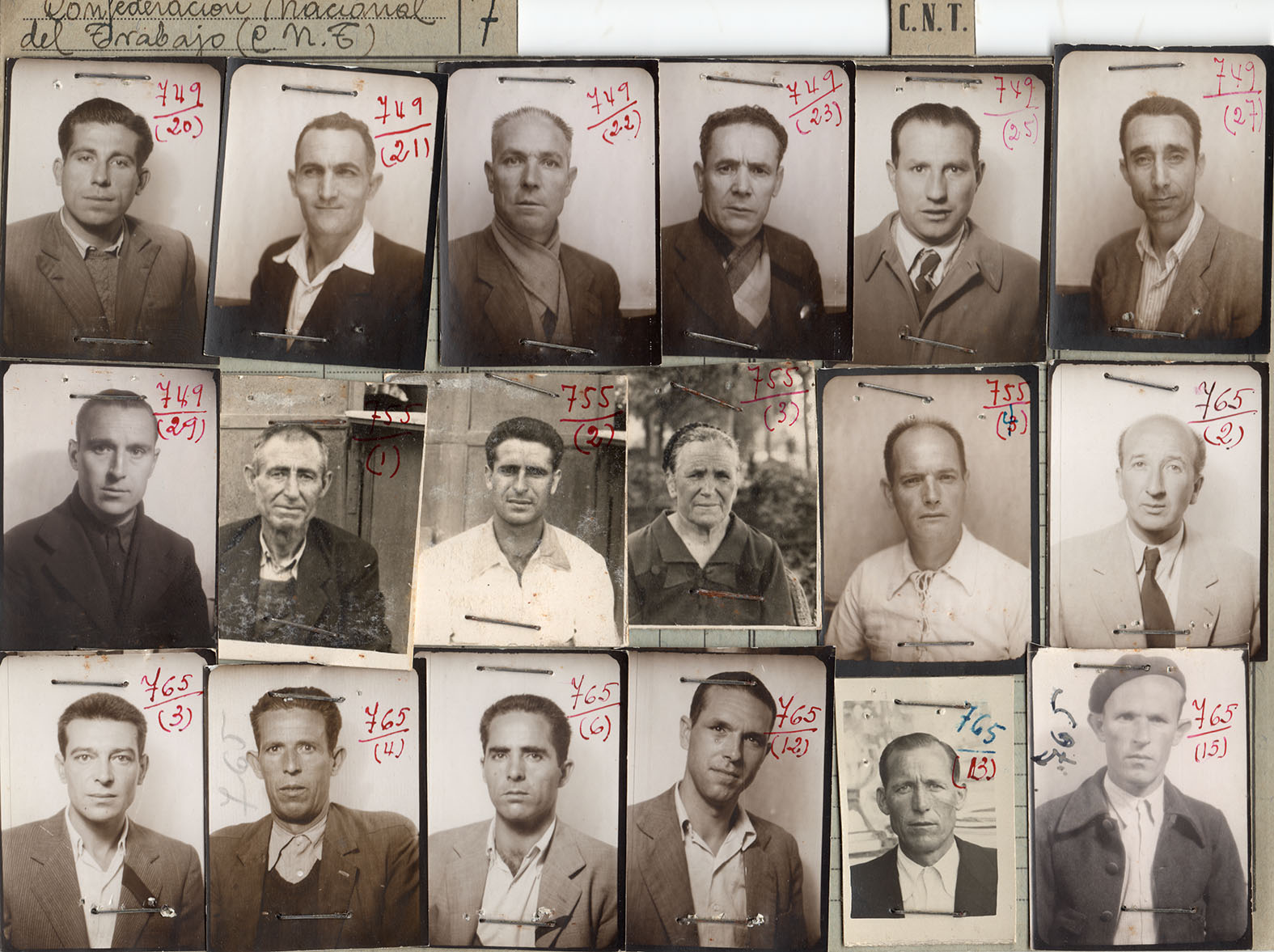 Cenetistas procesados en Valencia 1947 AIMC_B