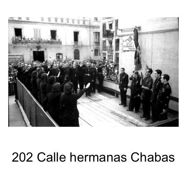 Inauguracion calle Hermanas Chabas_Luis Vidal Corella